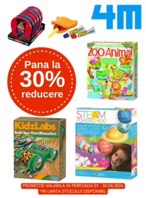 Promotie cu pana la 30% reducere la 4M