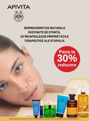 Promotie cu pana la 30% reducere la Apivita