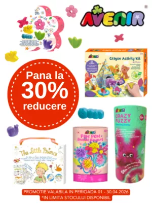 Promotie cu pana la 30% reducere la Avenir