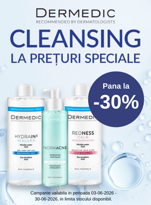 Promotie cu pana la 30% reducere la Dermedic