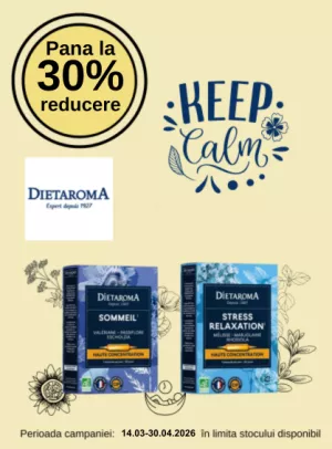 Promotie cu pana la 30% reducere la Dietaroma