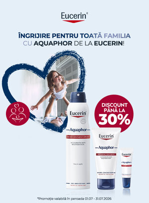 Promotie cu pana la 30% reducere la Eucerin
