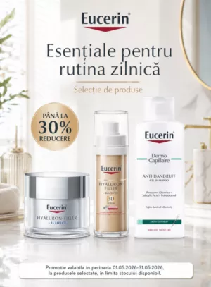Promotie cu pana la 30% reducere la Eucerin