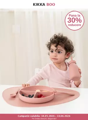 Promotie cu pana la 30% reducere la Kikka Boo - Ziua Copilului