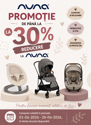 Promotie cu pana la 30% reducere la Nuna