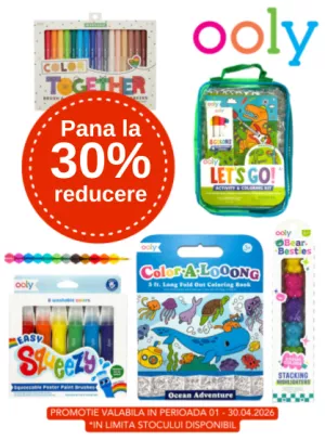 Promotie cu pana la 30% reducere la Ooly