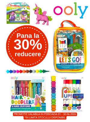 Promotie cu pana la 30% reducere la Ooly