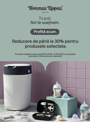 Promotie cu pana la 30% reducere la Tommee Tippee