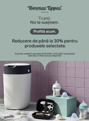 Promotie cu pana la 30% reducere la Tommee Tippee