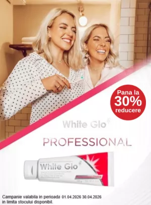 Promotie cu pana la 30% reducere la White Glo