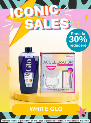 Promotie cu pana la 30% reducere la White Glo - Iconic Sales