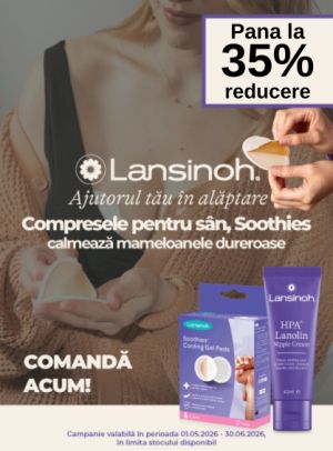 Promotie cu pana la 35% reducere la Lansinoh