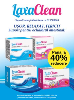 Promotie cu pana la 40% reducere la Laxaclean