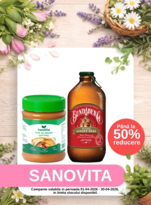 Promotie cu pana la 50% reducere la Sanovita