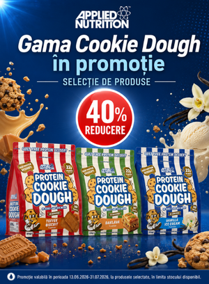 Promotie cu pana la 60% reducere la Applied Nutrition Cookie Dough