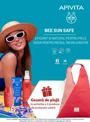 Promotie cu produs Bonus la Apivita