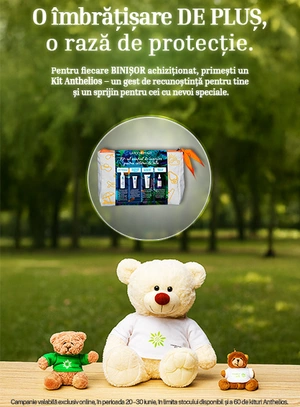 Promotie cu produs bonus la Binisor