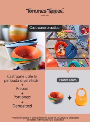 Promotie cu produs bonus la Tommee Tippee