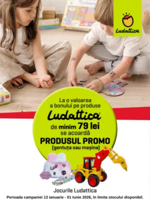 Promotie cu produs Bonus Ludattica