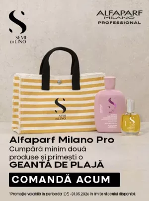 Promotie cu produs promotional Alfaparf