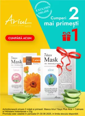 Promotie cu produs promotional Ariul