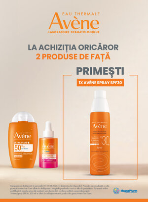 Promotie cu produs promotional Avene