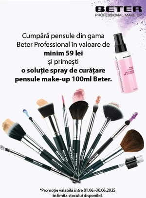 Promotie cu produs promotional Beter