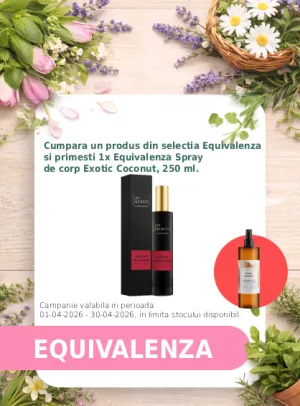 Promotie cu produs promotional Equivalenza