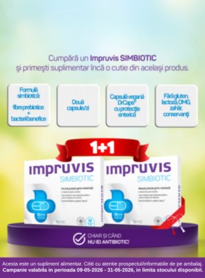 Promotie cu produs promotional Impruvis Simbiotic