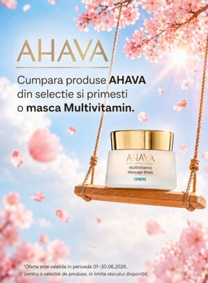 Promotie cu produs promotional la Ahava