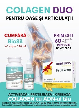 Promotie cu produs promotional la Biosil