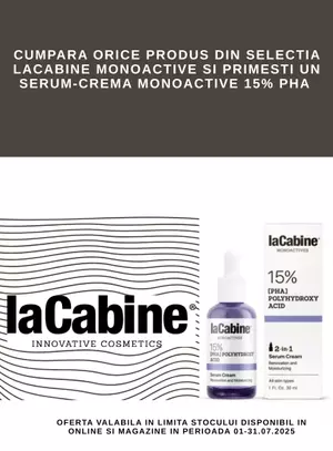 Promotie cu produs promotional La Cabine - Serum crema cu PHA 30 ml