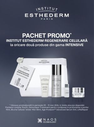 Promotie cu produs promotional la Institut Esthederm