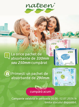 Promotie cu produs promotional la Nateen