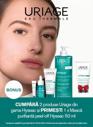Promotie cu produs promotional la Uriage