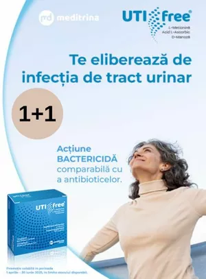 Promotie cu produs promotional la UTI Free