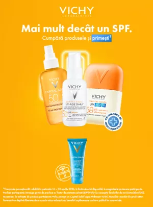 Promotie cu produs promotional la Vichy
