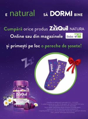 Promotie cu produs promotional la ZzzQuil