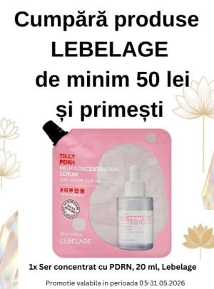 Promotie cu produs promotional Lebelage