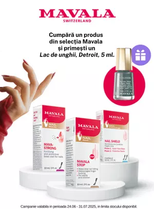 Promotie cu produs promotional Mavala