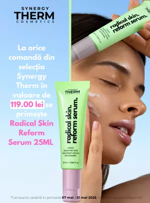 Promotie cu produs promotional Synergy Therm Ser Radical Skin Reform 25 ml
