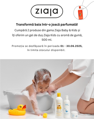 Promotie cu produs promotional Ziaja