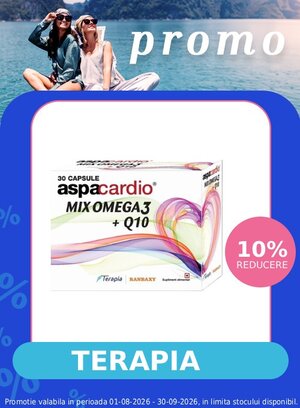 Promotie cu reducere 10% la Aspacardio Terapia