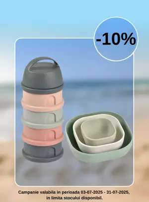 Promotie cu reducere 10% la Beaba