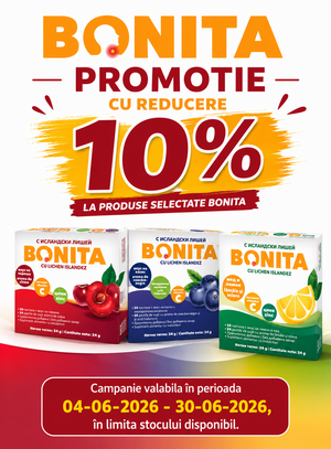 Promotie cu reducere 10% la Bonita
