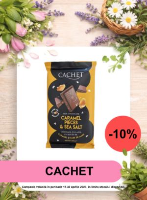 Promotie cu reducere 10% la Cachet