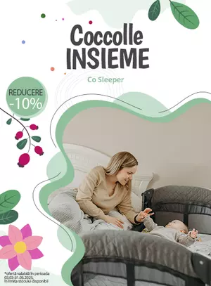 Promotie cu reducere 10% la Coccolle Insieme