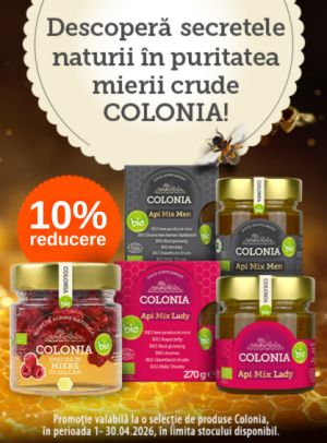 Promotie cu reducere 10% la Colonia