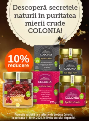 Promotie cu reducere 10% la Colonia
