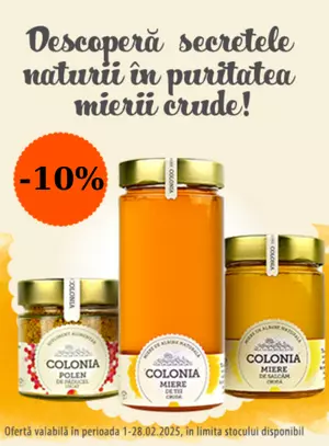 Promotie cu reducere 10% la Colonia